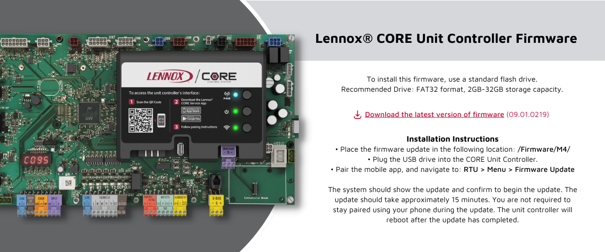 Lennox® CORE Control System, Intuitive HVAC Control